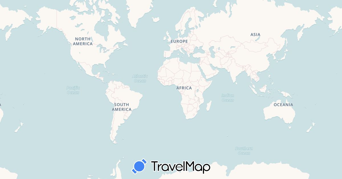 TravelMap itinerary: driving in Afghanistan, Canada, Cuba, Egypt, Israel, Iraq, Japan, North Korea, South Korea, Lebanon, Mexico, Palestinian Territories, Syria, United States (Africa, Asia, North America)